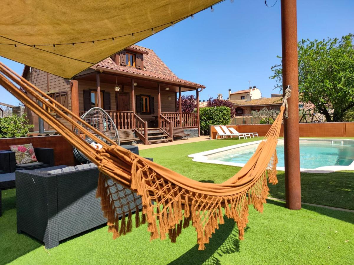 Casita De Madera Villa Girona Eksteriør bilde